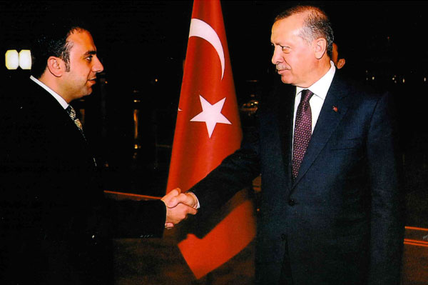 Cumhurbaşkanı Erdoğan Görüşme